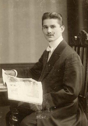 Karl Ferdinand Paul Schleusener, Enkel des Gottlieb Schleusener, ca. 1910
